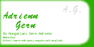 adrienn gern business card